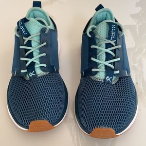 KURU Atom Sneaker Blue & White Sz 5